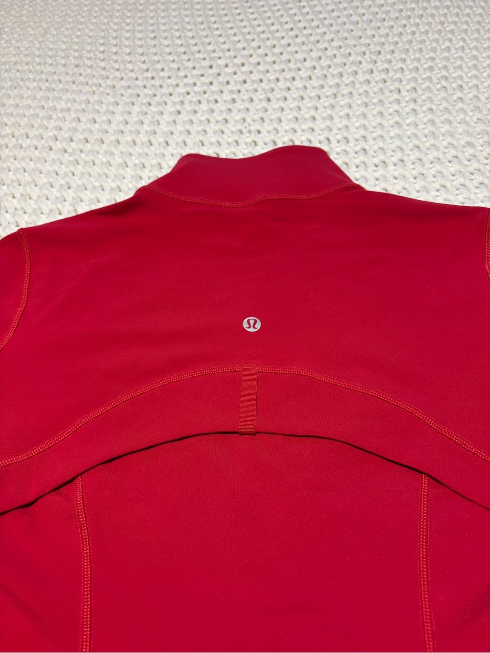 RARE! Lululemon dark red define cropped jacket nulu size 8 - Picture 9 of 9